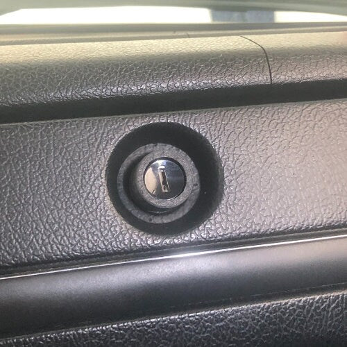 Volvo 240 Glove Box Lock Cover